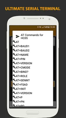 Bluetooth Serial Terminal Ultimate android App screenshot 1