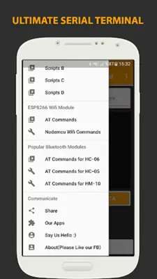 Bluetooth Serial Terminal Ultimate android App screenshot 2