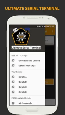 Bluetooth Serial Terminal Ultimate android App screenshot 4